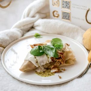Naleśnik vege z kurkami